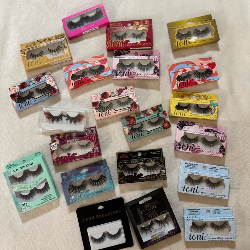 Ioni Assorted Faux Eyelash Set